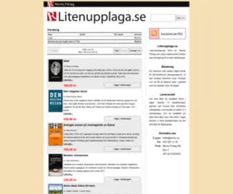 Litenupplaga.se(Spännande) Screenshot