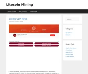 Liteonit.eu(Litecoin Mining) Screenshot