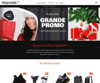 Liteprotek.com(Chaussures de Sécurité Baskets & Accessoires Pros) Screenshot