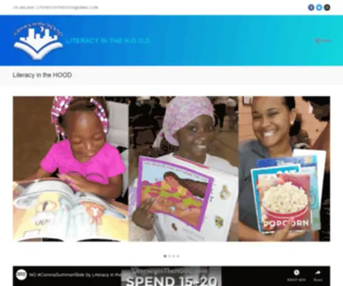 Literacyinthehood.com(Every Child) Screenshot