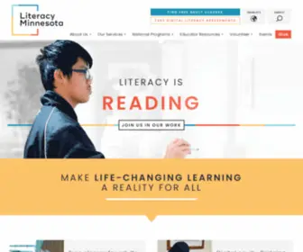 Literacymn.org(Literacy Minnesota) Screenshot