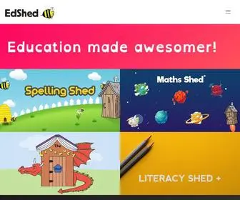 Literacyshed.com(THE LITERACY SHED) Screenshot