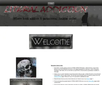 Literaladdiction.com(Literal Addiction Paranormal Book Club) Screenshot