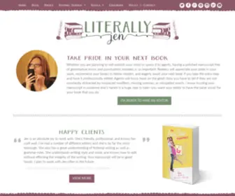 Literallyjen.com(Customer service) Screenshot