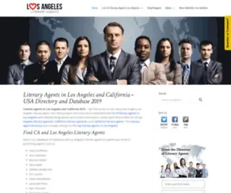 Literaryagentslosangeles.com(Literary Agents Los Angeles 2020) Screenshot