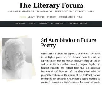 Literaryforum.org(The Literary Forum) Screenshot