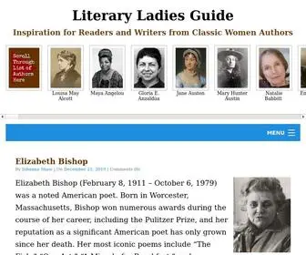 Literaryladiesguide.com(Literary Ladies Guide) Screenshot