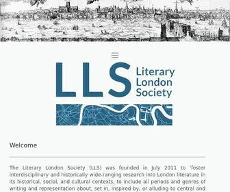 Literarylondon.org(Literary London Society) Screenshot