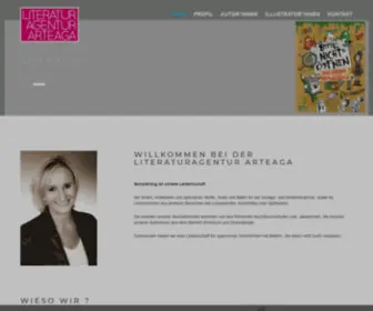 Literaturagentur-Arteaga.de(Literaturagentur Arteaga) Screenshot