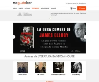 Literaturarandomhouse.com(Megustaleer-LITERATURA RANDOM HOUSE) Screenshot