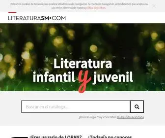 Literaturasm.com(Literatura Infantil y Juvenil SM) Screenshot