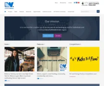 Literatureworks.org.uk(Literature Works SW) Screenshot