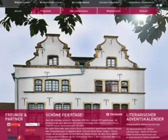 Literaturhaus-Koeln.de(Startseite) Screenshot