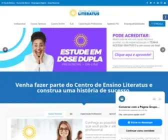 Literatus.edu.br(Cursos Técnicos em Manaus) Screenshot