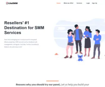 Litesmm.net(Litesmm) Screenshot