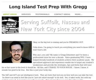 Litestprep.com(Long Island Test Prep With Gregg) Screenshot