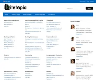 Litetopia.com(Free Submit Your Business Listing Online) Screenshot