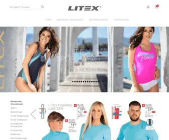 Litex.de(Sportbekleidung, Bademode, Leggings & Unterwäsche online bestellen) Screenshot