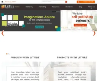 Litfirepublishing.com(We Take Self) Screenshot