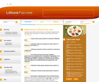 Litfood-Fair.com(FOOD FAIR) Screenshot