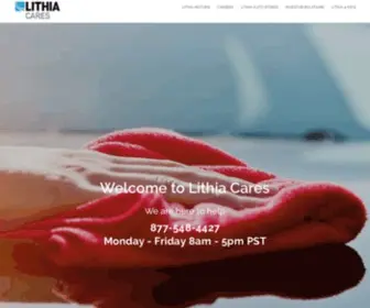 Lithiacares.com(Lithia Motors) Screenshot