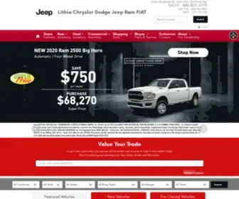 Lithiachryslermedford.com(Lithia Chrysler Jeep Dodge of Medford) Screenshot