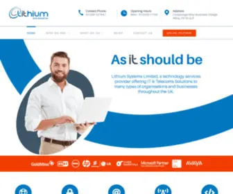 Lithiumsystems.co.uk(Lithium Systems Limited) Screenshot