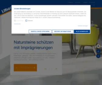 Lithofin.ch(Lithofin) Screenshot