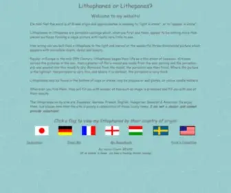 Lithophane.org.uk(Helen&#039;s Lithophanes &#039;) Screenshot