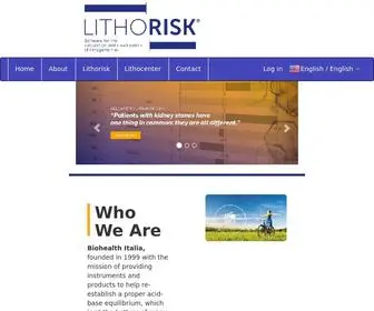 Lithorisk.com(Biohealth Lithorisk Application) Screenshot