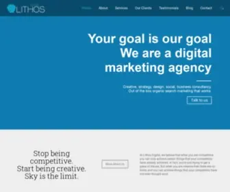 Lithosdigital.com(Digital Marketing Company. Marketing Agency) Screenshot