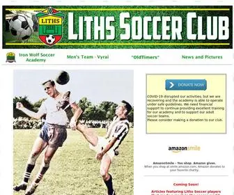 Lithssc.org(Liths Soccer Club) Screenshot