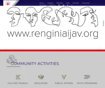 Lithuanian-American.org(Lithuanian American Community) Screenshot