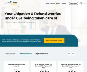 Litigationmonk.com(Litigation Monk) Screenshot