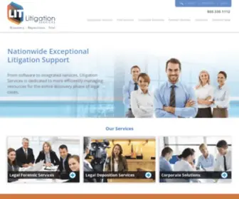 Litigationservices.com(Litigation Services) Screenshot