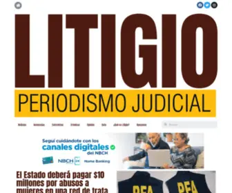 Litigio.com.ar(Agroquímicos) Screenshot