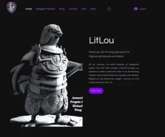 Litlou.com(Miniatures) Screenshot