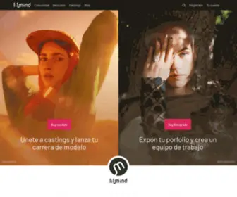 Litmind.es(La comunidad para artistas de la fotografía de moda y de modelos) Screenshot