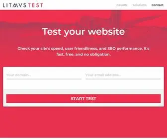 Litmustest.com.au(Litmus Test) Screenshot