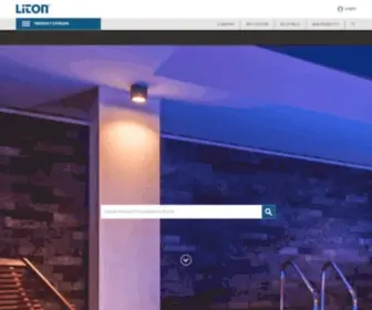 Liton.com(Commercial & Residential Lighting Fixtures) Screenshot