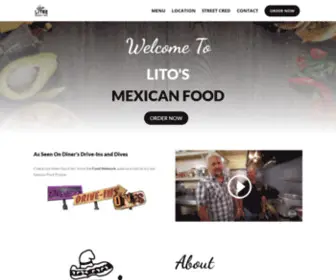 Litossb.com(LITO'S AUTHENTIC SANTA BARBARA MEXICAN RESTAURANT) Screenshot