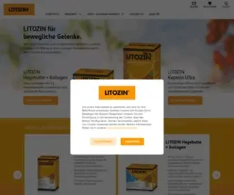 Litozin.de(Die pflanzliche Nahrungsergänzung mit Hagebuttenpulver und Vitamin C für Ihre Gelenke. Litozin) Screenshot