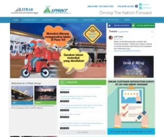 Litrak.com.my(Lebuhraya Damansara) Screenshot