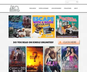 Litring.com(Connecting readers and authors with shiny new books and gorgeous giveaways) Screenshot