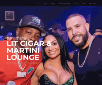 Littampa.com(Lit Cigar & Martini Lounge) Screenshot