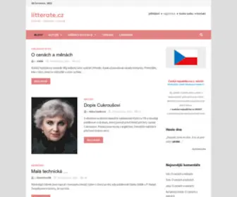 Litterate.cz(Litterate) Screenshot