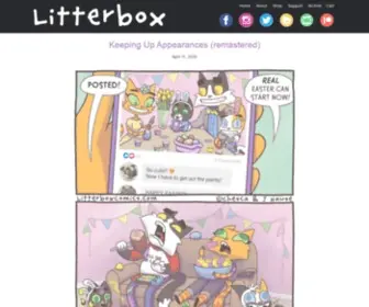 Litterboxcomics.com(Litterbox Comics) Screenshot