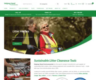 Litterpickersdirect.com(Helping Hand Environmental) Screenshot