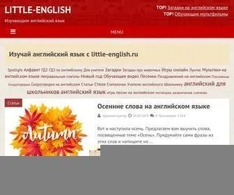 Little-English.ru(Изучающим) Screenshot