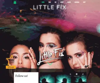 Little-Fix.co.uk(Little Mix Tribute Act Official Website) Screenshot